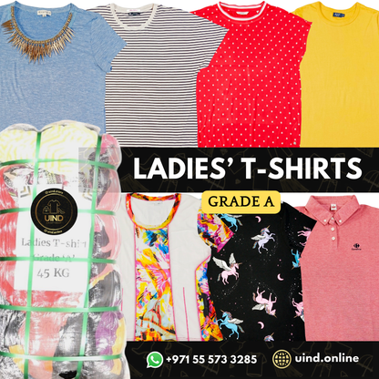 Ladies' T-shirts - Grade A