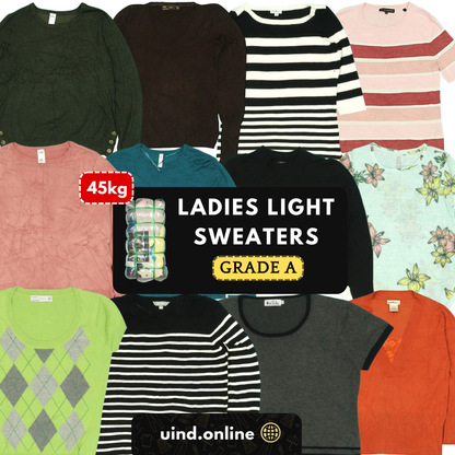 Ladies' Light Sweaters - Grade A