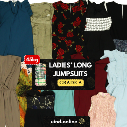 Ladies' Long Jumpsuits - Grade A