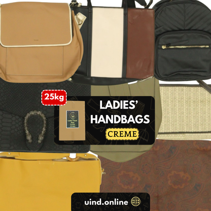 Ladies' Handbags - Crème