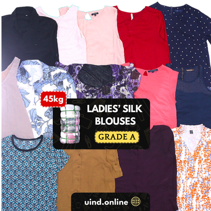 Ladies' Silk Blouses - Grade A