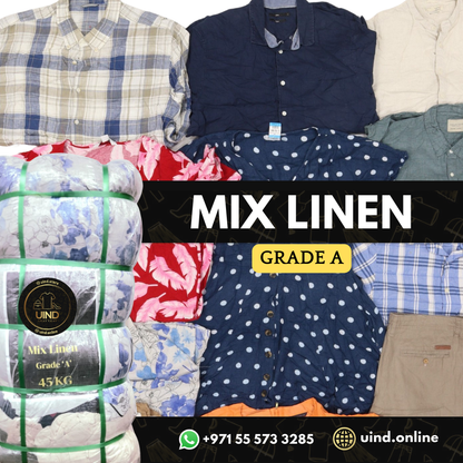 Linen Mix - Grade A